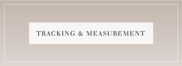Tracking & Measurement